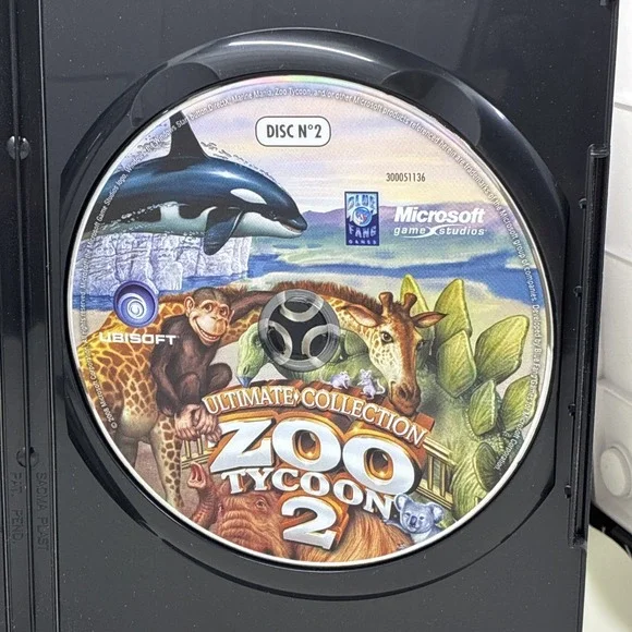 Zoo Tycoon 2: Ultimate Collection (PC, 2008) *Disc 1 & 2 Only* Missing Disc 1 - Picture 5 of 8